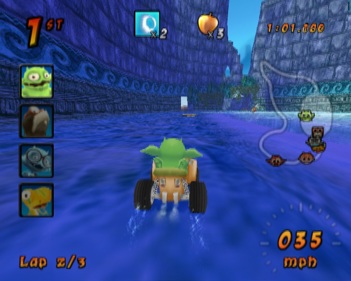 Cocoto Kart Racer - Screenshot - Gameplay (Europe) - 640x512