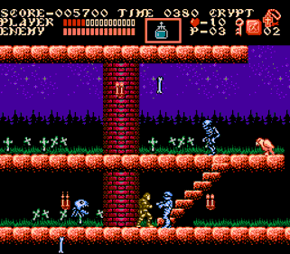 Castlevania: The Holy Relics - Screenshot - Gameplay (World) - 256x224