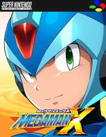 Mega Man X - Poster (North America) - 500x646