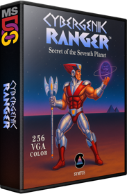 CyberGenic Ranger: Secret of the Seventh Planet - Box - 3D (World) - 582x889