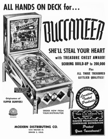 Buccaneer (1948) - Advertisement Flyer - Front (World) - 850x1089