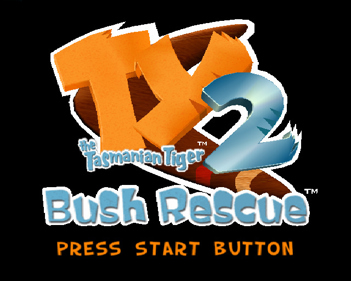 Ty the Tasmanian Tiger 2: Bush Rescue - Screenshot - Game Title (World) - 640x512