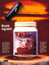 Worms: Reinforcements  - Advertisement Flyer - Front (United Kingdom) - 1862x2485