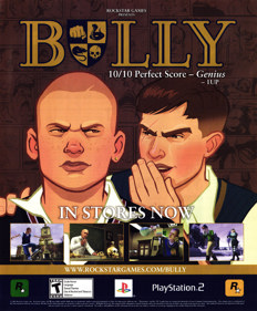 Bully - Advertisement Flyer - Front (United States) - 1800x2178