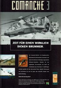 Comanche 3 - Advertisement Flyer - Front (Germany) - 559x800