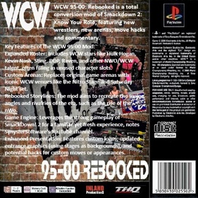WCW 95-00: Rebooked - Box - Back (United States) - 500x500