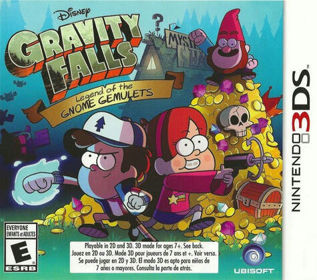 Gravity Falls: Legend of the Gnome Gemulets - Box - Front (Canada) - 475x420