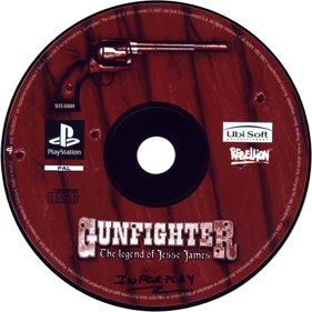 Gunfighter: The Legend of Jesse James - Disc (Europe) - 1500x1500