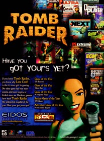 Tomb Raider - Advertisement Flyer - Front (North America) - 1220x1650