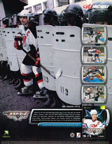 NHL Hitz 2002 - Advertisement Flyer - Front (United Kingdom) - 1717x2200