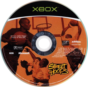 Street Hoops  - Disc (Europe) - 779x775