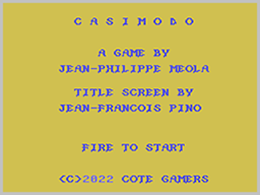 Casimodo - Screenshot - Game Select (World) - 256x192