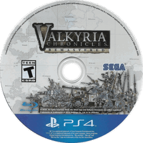 Valkyria Chronicles Remastered - Disc (North America) - 730x730
