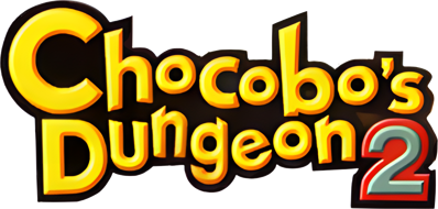 Chocobo's Dungeon 2 - Clear Logo (World) - 1082x516
