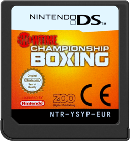 Showtime Championship Boxing - Cart - Front (Europe) - 517x564