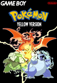 Pokémon Yellow Version - Fanart - Box - Front (North America) - 490x710
