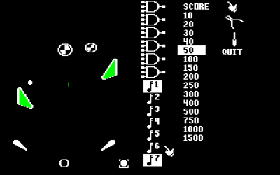 Pinball Construction Set - Screenshot - Gameplay (Japan) - 640x400