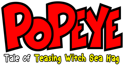 Popeye: Ijiwaru Majo Sea Hag no Maki - Clear Logo (North America) - 4500x2363