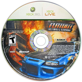 FlatOut: Ultimate Carnage - Disc (North America) - 1365x1365