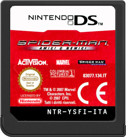 Spider-Man: Friend or Foe - Cart - Front (Italy) - 517x564