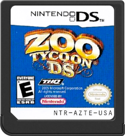 Zoo Tycoon DS - Cart - Front (North America) - 517x564