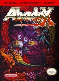 Abadox: The Deadly Inner War - Fanart - Box - Front (North America) - 454x619