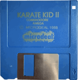 The Karate Kid: Part II: The Computer Game - Disc (Europe) - 802x828