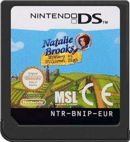 Natalie Brooks: Mystery at Hillcrest High - Cart - Front (Europe) - 517x564