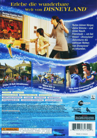 Kinect: Disneyland Adventures - Box - Back (Germany) - 1004x1420