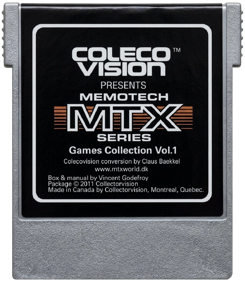 Memotech MTX Series Games Collection Vol.1 - Cart - Front (World) - 960x1100