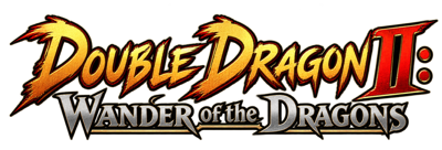 Double Dragon II: Wander of the Dragons - Clear Logo (null) - 2174x740