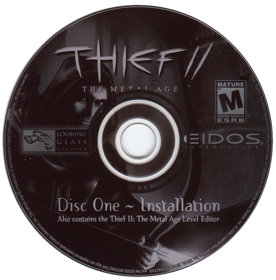 Thief II: The Metal Age - Disc (North America) - 800x812