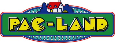 Pac-Land - Clear Logo (North America) - 3312x1249