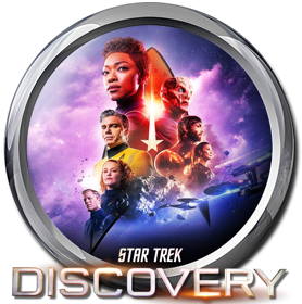 Star Trek Pinball: Discovery - Fanart - Cart - Front (World) - 896x904