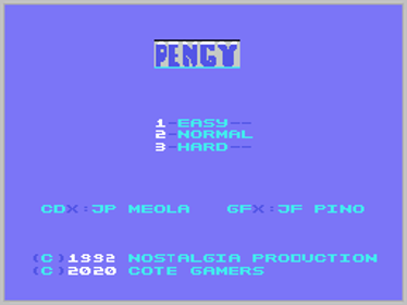 Pengy - Screenshot - Game Select (World) - 256x192
