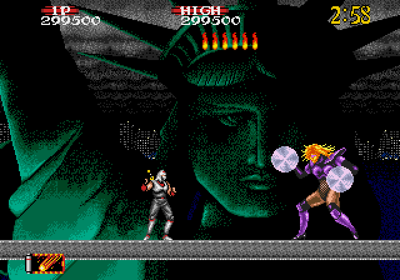 Shadow Dancer: The Secret of Shinobi - Screenshot - Gameplay (World) - 640x448
