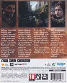 The Last of Us: Part I - Box - Back (Europe) - 647x800