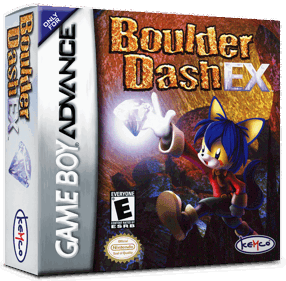 Boulder Dash EX - Box - 3D (North America) - 1016x998