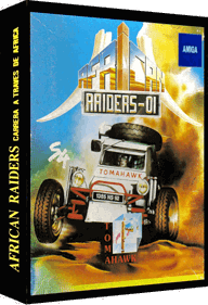 African Raiders-01 - Box - 3D (Europe) - 850x1244