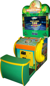 Super Monkey Ball: Ticket Blitz - Arcade - Cabinet (United States) - 1129x1926