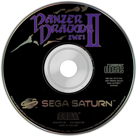 Panzer Dragoon II: Zwei - Disc (Europe) - 850x850
