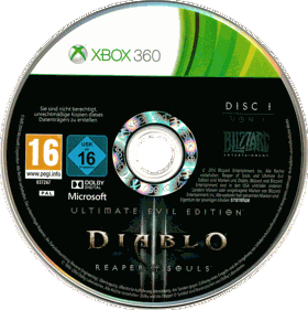 Diablo III: Reaper of Souls: Ultimate Evil Edition - Disc (Europe) - 2051x2056