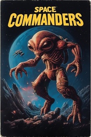 Space Commanders - Fanart - Box - Front (World) - 512x768