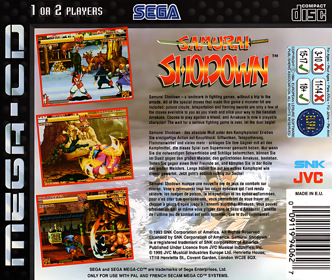 Samurai Shodown - Box - Back (Europe) - 1523x1286