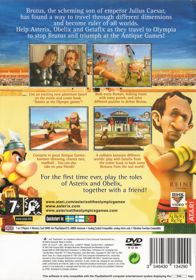 Astérix at the Olympic Games - Box - Back (Europe) - 560x800