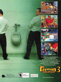 Rayman 3: Hoodlum Havoc - Advertisement Flyer - Front (United States) - 1643x2200