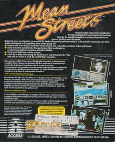 Mean Streets - Box - Back (Europe) - 653x800