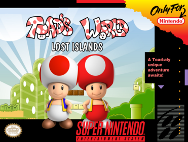 Toad's World - Fanart - Box - Front (North America) - 680x515