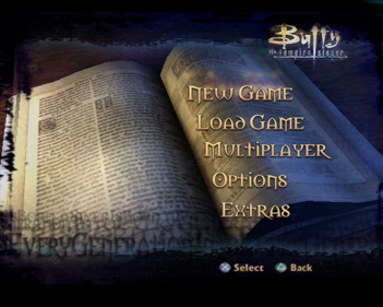 Buffy the Vampire Slayer: Chaos Bleeds - Screenshot - Game Select (World) - 640x512