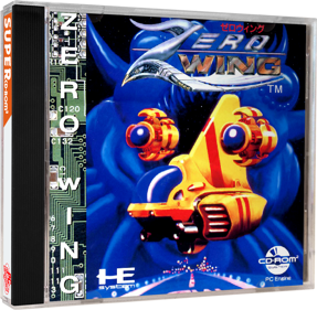 Zero Wing - Box - 3D (Japan) - 648x634